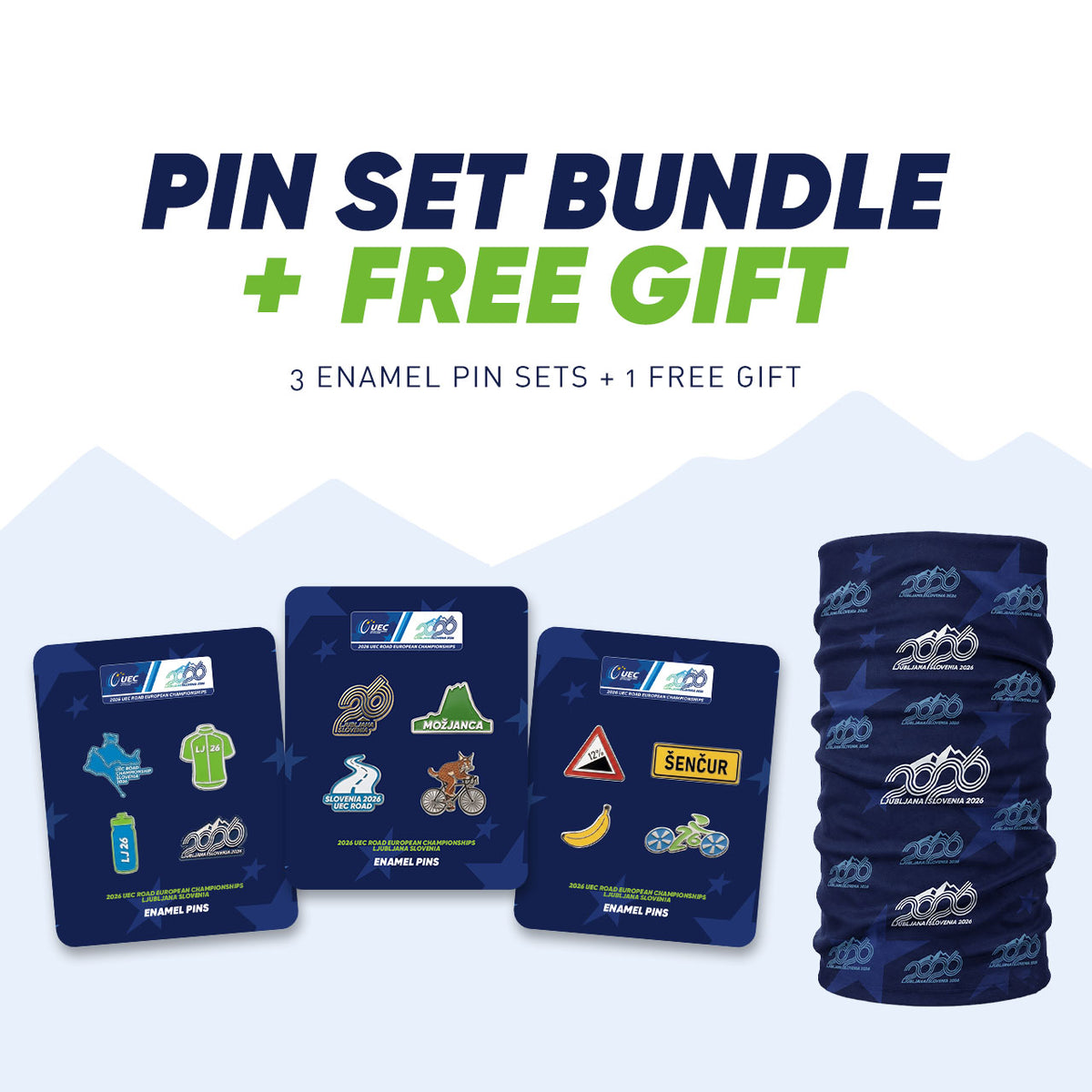 PIN SET BUNDLE + FREE GIFT